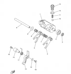 SHIFT CAM FORK