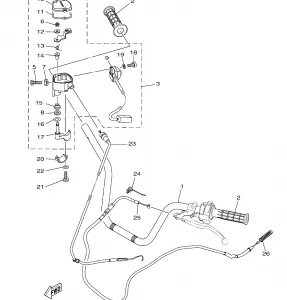 STEERING HANDLE CABLE