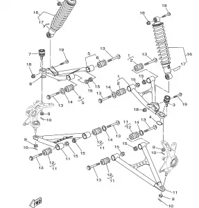 FRONT SUSPENSION WHEEL