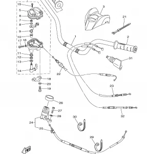 STEERING HANDLE CABLE