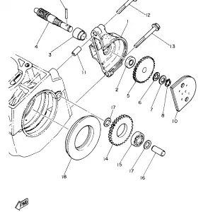 PUMP DRIVE GEAR