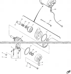 STARTING MOTOR