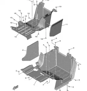 STAND FOOTREST 2