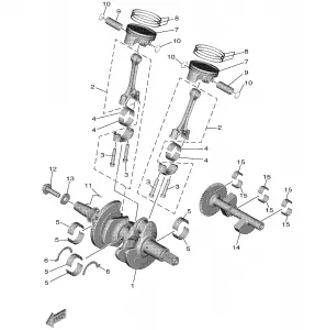 CRANKSHAFT PISTON