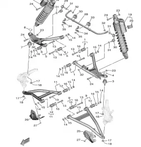 FRONT SUSPENSION WHEEL