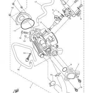 THROTTLE BODY в сборе 1