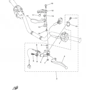 HANDLE SWITCH LEVER